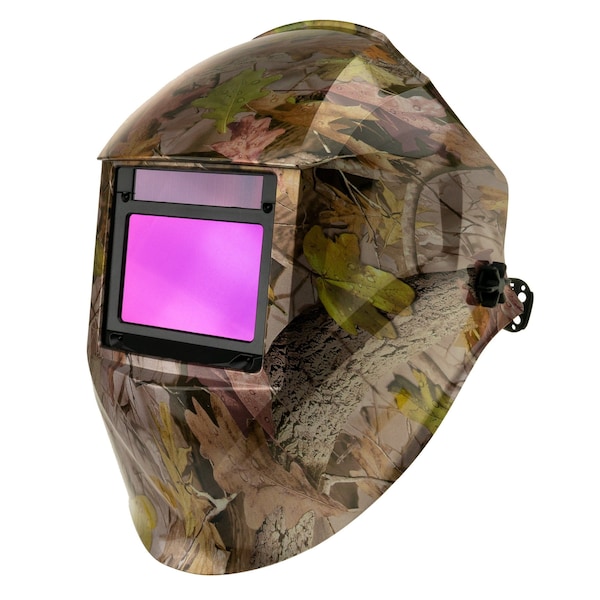 Powerweld Auto-Darkening Welding Helmet with Variable Shade TrueColor Lens, Shades 4-13, Real Camo PWH9000G9 - main